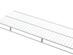Rubbermaid 8-Foot X 16-Inch White Wardrobe Shelf