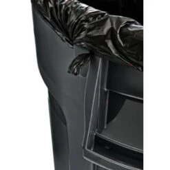 Rubbermaid Brute 55 Gallon Round Open-Top Trash Container Without Lid (3-Pack) (Black) -Rubbermaid 778319 w DetailedProductView3 Lg