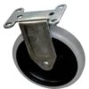 Rubbermaid 5 Inch Rigid Plate Caster For Rubbermaid Utility Cart -Rubbermaid 830953 w MainProductImage Lg