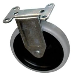 Rubbermaid 5 Inch Rigid Plate Caster For Rubbermaid Utility Cart