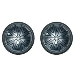 Rubbermaid Wheel Kit W/push Caps For Rubbermaid Brute Rollout Container