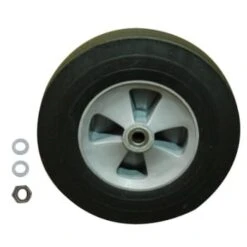 Rubbermaid 12 Inch Wheel W/hardware For Rubbermaid Tilt Truck Fg1013l10000