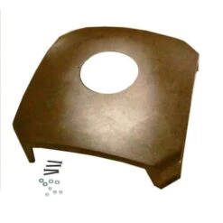 Rubbermaid Landmark Dome Top Lid W/ Hole And Hardware