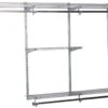 Rubbermaid 3-6-Foot Configurations Custom Titanium Closet Kit -Rubbermaid 925610 ep 1575486804 0