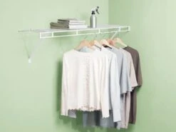 Rubbermaid 6-Foot X 12-Inch White Wardrobe Shelf