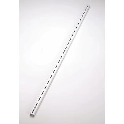 Rubbermaid 24-Inch White Single Track Upright Rail 3 Rubbermaid 24-Inch White Single Track Upright Rail