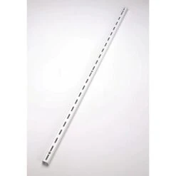 Rubbermaid 46-Inch White Single Track Upright Rail