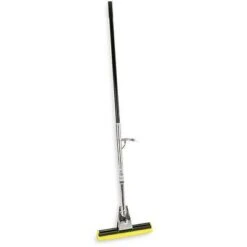 Rubbermaid Quick Change Sponge Wet Mop Head And Handle, Yellow, 43-1/4" Handle Length