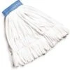 Rubbermaid Wet Mop: Cotton, 28 Oz. Dry Wt, 5 In Headband Size, White, Launderable 1 Rubbermaid Wet Mop: Cotton, 28 Oz. Dry Wt, 5 In Headband Size, White, Launderable -Rubbermaid PI Asset 1175185