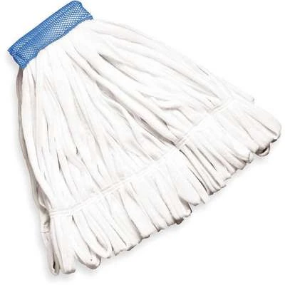 Rubbermaid Wet Mop: Cotton, 28 Oz. Dry Wt, 5 In Headband Size, White, Launderable 3 Rubbermaid Wet Mop: Cotton, 28 Oz. Dry Wt, 5 In Headband Size, White, Launderable