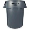 Rubbermaid BRUTE 55 Gal. Round Open Top Utility Trash Can, 33"H, Gray -Rubbermaid PI Asset 1184907