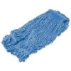 Rubbermaid Wet Mop: Synthetic, 18 Oz. Dry Wt, 1 In Headband Size, Blue -Rubbermaid PI Asset 1198081