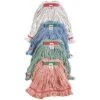 Rubbermaid Wet Mop: Cotton, 18 Oz. Dry Wt, 1 In Headband Size, White, Launderable