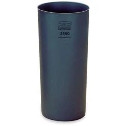Rubbermaid 12-1/8 Gal. Gray Rigid Trash Can Liner, 27-1/4" Height