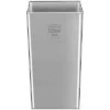 Rubbermaid 25 Gal. Gray Rigid Trash Can Liner, 16-1/4" Length, 16-1/4" Width, 28-1/2" Height -Rubbermaid PI Asset 1208801