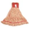 Rubbermaid Wet Mop: Synthetic, 28 Oz. Dry Wt, 5 In Headband Size, Orange -Rubbermaid PI Asset 1208817