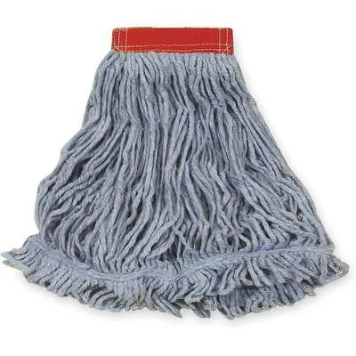 Rubbermaid Wet Mop: Synthetic, 18 Oz. Dry Wt, 5 In Headband Size, Blue 3 Rubbermaid Wet Mop: Synthetic, 18 Oz. Dry Wt, 5 In Headband Size, Blue
