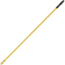 Rubbermaid Dust Mop Handle, Quick Connect Mop Connection Type, Yellow, Aluminum, 58" Handle Length