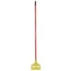 Rubbermaid Wet Mop Handle, Side Gate Mop Connection Type, Red, Fiberglass, 60" Handle Length 1 Rubbermaid Wet Mop Handle, Side Gate Mop Connection Type, Red, Fiberglass, 60" Handle Length -Rubbermaid PI Asset 1209080