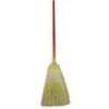 Rubbermaid 38" Heavy-Duty Corn Broom With Natural, Blue Bristles 1 Rubbermaid 38" Heavy-Duty Corn Broom With Natural, Blue Bristles -Rubbermaid PI Asset 1209085