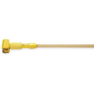 Rubbermaid Wet Mop Handle, Clamp Mop Connection Type, Natural, Wood, 60" Handle Length 3 Rubbermaid Wet Mop Handle, Clamp Mop Connection Type, Natural, Wood, 60" Handle Length