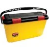 Rubbermaid 7 Gal. Yellow Polypropylene Disinfectant Mop Bucket With Lid, 1 EA -Rubbermaid PI Asset 1209312