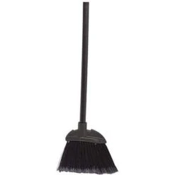 Rubbermaid 28" Lobby Broom With Synthetic, Black Bristles