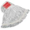 Rubbermaid Wet Mop: Rayon, 16 Oz. Dry Wt, 5 In Headband Size, White, Launderable -Rubbermaid PI Asset 1210651