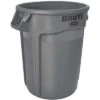 Rubbermaid BRUTE 20 Gal. Round Open Top Utility Trash Can, 23"H, Gray -Rubbermaid PI Asset 1219149