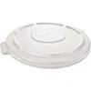 Rubbermaid BRUTE Series Trash Can Top, Round, Flat, 32 Gal., White -Rubbermaid PI Asset 1219164