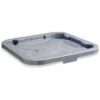 Rubbermaid BRUTE Square Flat Top Trash Can Top For 40 Gal., Gray 1 Rubbermaid BRUTE Square Flat Top Trash Can Top For 40 Gal., Gray -Rubbermaid PI Asset 1224347