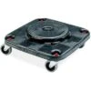 Rubbermaid Container Dolly, 300 Lb. Load Capacity, Square, 1 Max. No. Of Containers 1 Rubbermaid Container Dolly, 300 Lb. Load Capacity, Square, 1 Max. No. Of Containers -Rubbermaid PI Asset 1224350