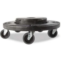 Rubbermaid Container Dolly, 250 Lb. Load Capacity, Round, 1 Max. No. Of Containers
