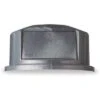 Rubbermaid COMMERCIAL PRODUCTS Trash Can Top: BRUTE, For 32 Gal Cntnr Cap, Gray -Rubbermaid PI Asset 1228828 1