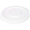 Rubbermaid BRUTE Series Trash Can Top, Round, Flat, 20 Gal., White -Rubbermaid PI Asset 1245410