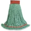 Rubbermaid Wet Mop: Synthetic, 28 Oz Dry Wt, 5 In Headband Size, Green -Rubbermaid PI Asset 1245423 1