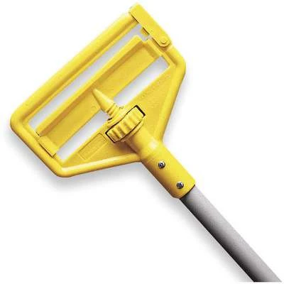 Rubbermaid Wet Mop Handle, Side Gate Mop Connection Type, Natural, Wood, 54" Handle Length 3 Rubbermaid Wet Mop Handle, Side Gate Mop Connection Type, Natural, Wood, 54" Handle Length