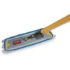 Rubbermaid Dust Mop: Nylon, 18 In L, Launderable, 5 In Dp, Pad End