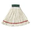 Rubbermaid Wet Mop: Cotton, 20 Oz Dry Wt, 5 In Headband Size, White, Launderable -Rubbermaid PI Asset 1333954