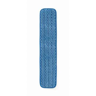 Rubbermaid Microfiber Quick Change 5" X 24" Wet Mop Head, Blue 4 Rubbermaid Microfiber Quick Change 5" X 24" Wet Mop Head, Blue - Image 2