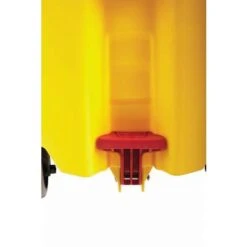 Rubbermaid Mop Bucket And Wringer: 8 3/4 Gal Capacity, Yellow, Side Press 7 Rubbermaid Mop Bucket And Wringer: 8 3/4 Gal Capacity, Yellow, Side Press -Rubbermaid PI Asset 1984829