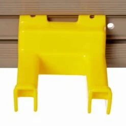 Rubbermaid Gray/Yellow Plastic Closet Organizer/Tool Holder, 1 EA -Rubbermaid PI Asset 1984911