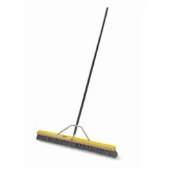 Rubbermaid Broom Handle: 60 In Broom Handle L, Acme Thread, Black, Wood, Metal 7 Rubbermaid Broom Handle: 60 In Broom Handle L, Acme Thread, Black, Wood, Metal -Rubbermaid PI Asset 1985194