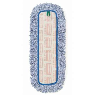 Rubbermaid Mop Pad: Microfiber, 18 In Frame Wd, Blue, Quick Change Connection 5 Rubbermaid Mop Pad: Microfiber, 18 In Frame Wd, Blue, Quick Change Connection - Image 3