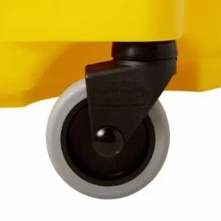 Rubbermaid Mop Bucket And Wringer: 6 1/2 Gal Capacity, Yellow, Side Press -Rubbermaid PI Asset 1988859