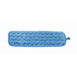 Rubbermaid Microfiber Quick Change 5" X 11" Wet Mop Head, Blue -Rubbermaid PI Asset 1990680