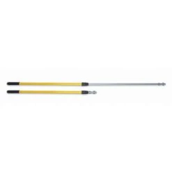 Rubbermaid Telescopic Wet Mop Handle, Quick Connect Mop Connection Type, Yellow, Aluminum, 41" To 72" Handle Le -Rubbermaid PI Asset 1990852