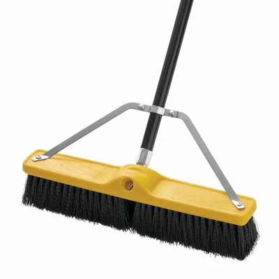 Rubbermaid Broom Handle: 60 In Broom Handle L, Acme Thread, Black, Wood, Metal 6 Rubbermaid Broom Handle: 60 In Broom Handle L, Acme Thread, Black, Wood, Metal - Image 4