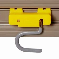 Rubbermaid Gray/Yellow Plastic Closet Organizer/Tool Holder, 1 EA -Rubbermaid PI Asset 1993041
