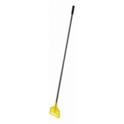 Rubbermaid Wet Mop Handle, Side Gate Mop Connection Type, Gray, Fiberglass, 60" Handle Length -Rubbermaid PI Asset 1994227
